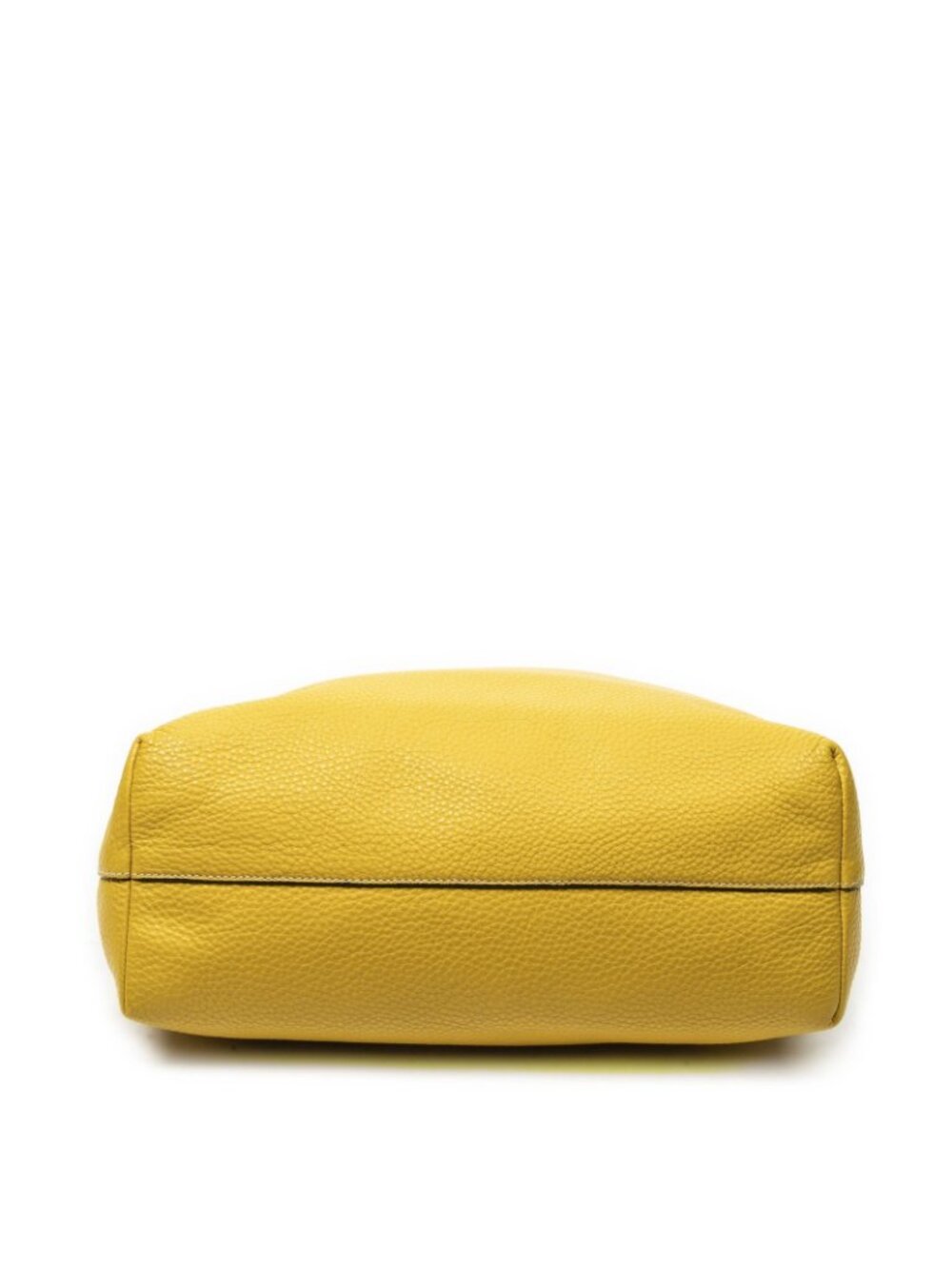 ★SOLD★ Prada Convertible Zip Tote Yellow Color Vitello Dyno - Picture 6 of 10